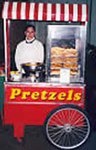 Carnival pretzel cart