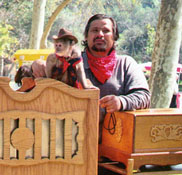 Organ Grinder and Monkey